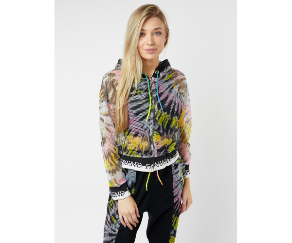 Спортивный костюм черного цвета 22103Ch