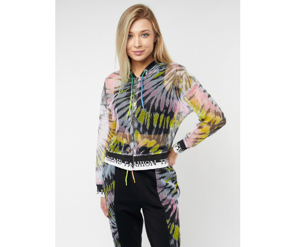 Спортивный костюм черного цвета 22103Ch