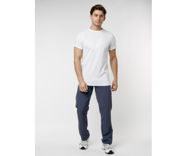 Футболка мужская белого цвета 229003Bl