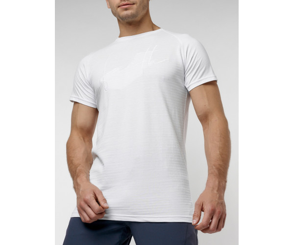 Футболка мужская белого цвета 229003Bl