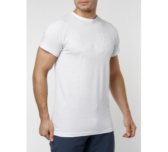 Футболка мужская белого цвета 229003Bl