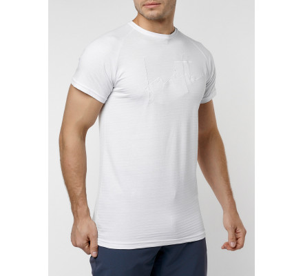 Футболка мужская белого цвета 229003Bl