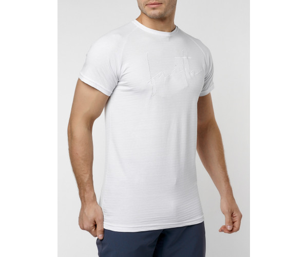 Футболка мужская белого цвета 229003Bl