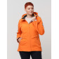 Ветровка  bigsize оранжевого цвета 2032-1O