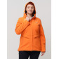 Ветровка  bigsize оранжевого цвета 2032-1O