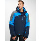 Горнолыжная куртка мужская синего цвета 77013S