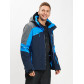 Горнолыжная куртка мужская синего цвета 77013S