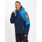Горнолыжная куртка мужская синего цвета 77013S