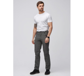 Мужские осенние весенние виндстопер серого цвета 19121Sr