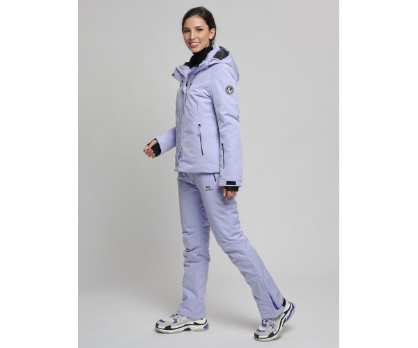 Горнолыжный костюм женский фиолетового цвета 77039F
