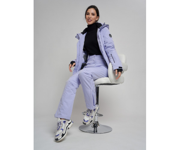 Горнолыжный костюм женский фиолетового цвета 77039F