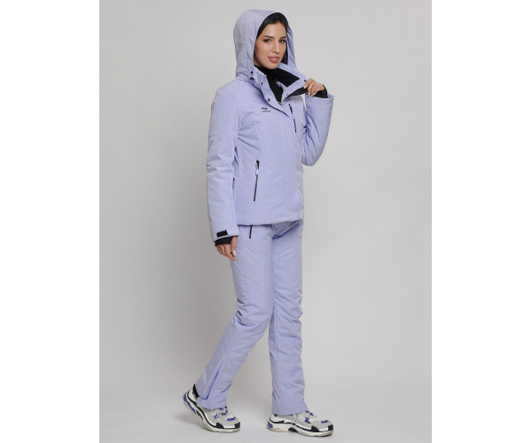 Горнолыжный костюм женский фиолетового цвета 77039F