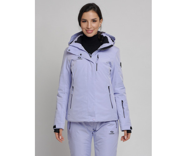 Горнолыжный костюм женский фиолетового цвета 77039F