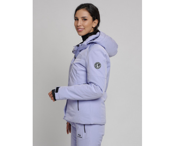 Горнолыжный костюм женский фиолетового цвета 77039F