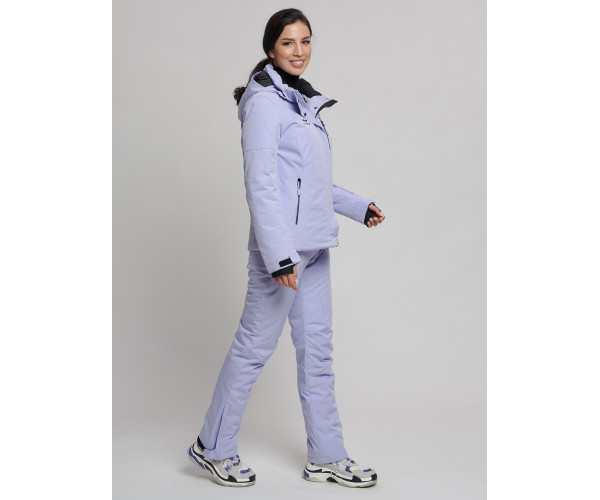 Горнолыжный костюм женский фиолетового цвета 77039F