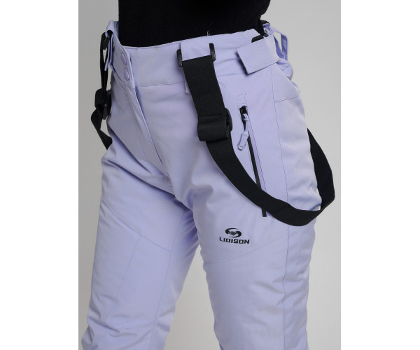 Горнолыжный костюм женский фиолетового цвета 77039F