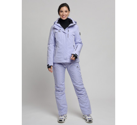 Горнолыжный костюм женский фиолетового цвета 77039F