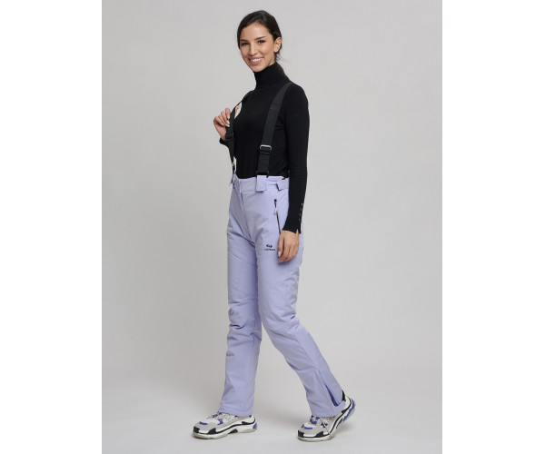 Горнолыжный костюм женский фиолетового цвета 77039F