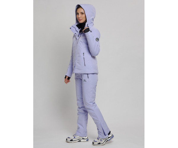 Горнолыжный костюм женский фиолетового цвета 77039F