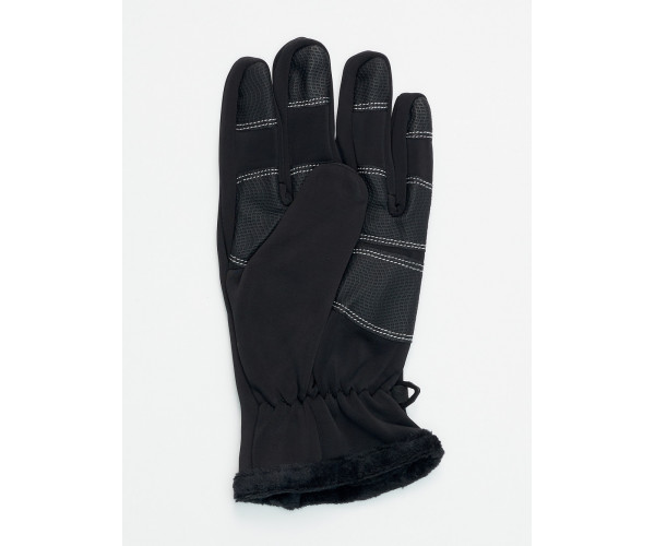 Перчатка спортивная демисезонные мужская черного цвета 613Ch