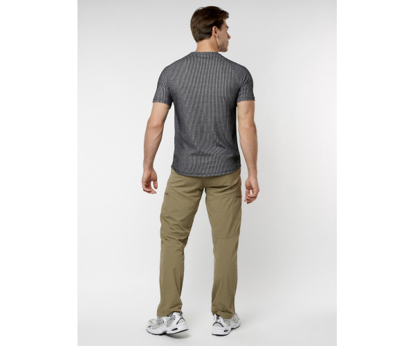 Футболка в полоску темно-серого цвета 221030TC