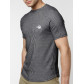 Футболка в полоску темно-серого цвета 221030TC