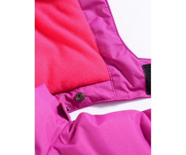 Горнолыжный костюм Valianly для девочки темно-фиолетового цвета 90081TF