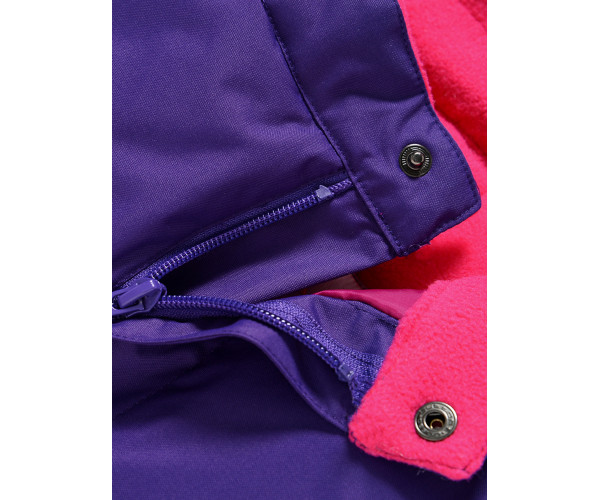 Горнолыжный костюм Valianly для девочки темно-фиолетового цвета 90081TF