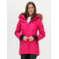 Парка женская  розового цвета 1957R