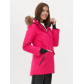 Парка женская  розового цвета 1957R