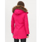Парка женская  розового цвета 1957R