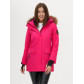 Парка женская  розового цвета 1957R