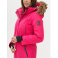 Парка женская  розового цвета 1957R