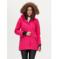 Парка женская  розового цвета 1957R
