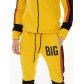 Спортивный костюм трикотажный горчичного цвета 9156G