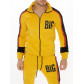 Спортивный костюм трикотажный горчичного цвета 9156G