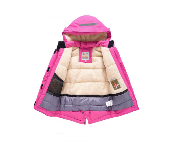 Горнолыжный костюм Valianly детский розового цвета 9004R