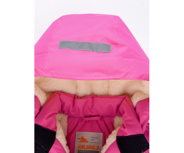 Горнолыжный костюм Valianly детский розового цвета 9004R