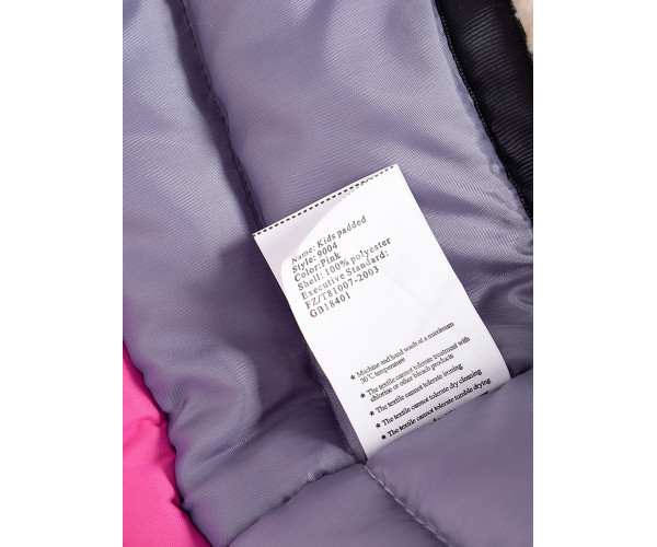 Горнолыжный костюм Valianly детский розового цвета 9004R