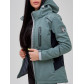 Костюм женский softshell бирюзового цвета 02036Br