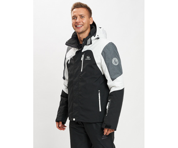 Горнолыжная куртка мужская белого цвета 77013Bl