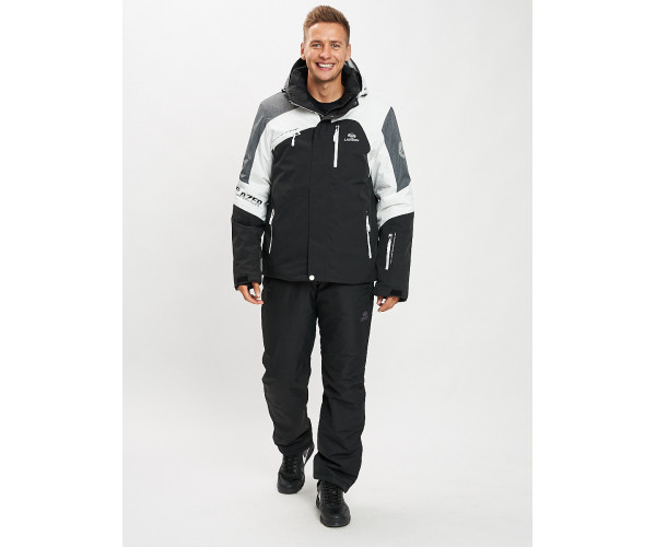 Горнолыжная куртка мужская белого цвета 77013Bl