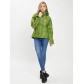 Ветровка женская зеленого цвета 1155Z