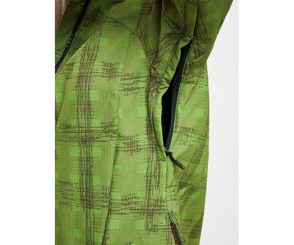 Ветровка женская зеленого цвета 1155Z