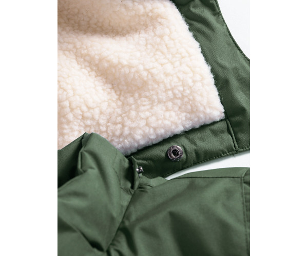 Горнолыжный костюм детский Valianly хаки цвета 9003Kh