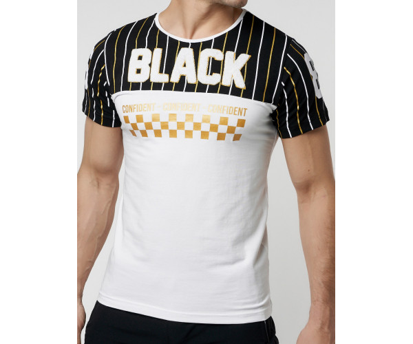 Подростковая футболка белого цвета 220016Bl