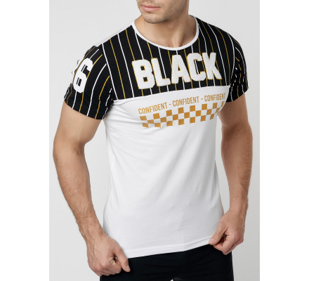 Подростковая футболка белого цвета 220016Bl