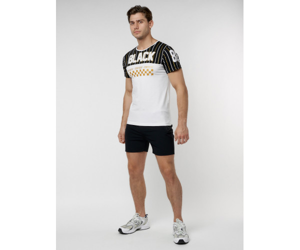 Подростковая футболка белого цвета 220016Bl