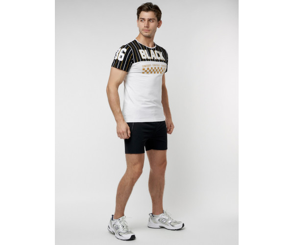 Подростковая футболка белого цвета 220016Bl