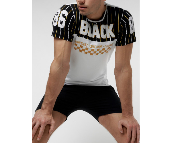 Подростковая футболка белого цвета 220016Bl